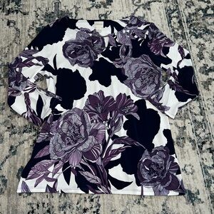 Chicos Floral Blouse